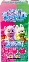 Tuban - Fluffy Sand – Pink & Green 2 x 70 g-3