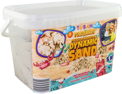 Tuban - Dynamic Sand – Natural 5 kg in reusable container