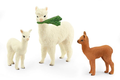 Schleich Wild Life Alpacafamilie