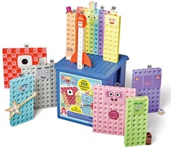 Learning Resources - Numberblocks™ Mathlink™ Cubes Activity Set Heroes with Zeroes
