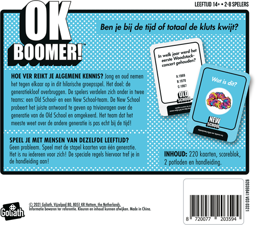 Goliath - OK BOOMER ! NL-2