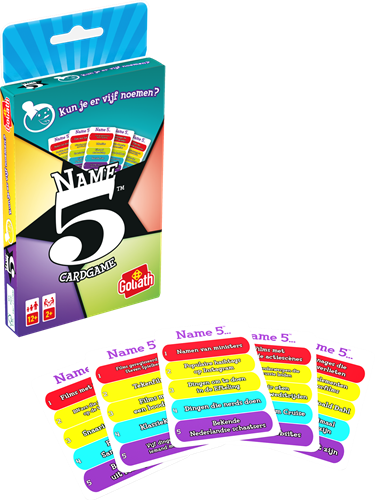 Goliath - Name 5 NL cardgame NL-3