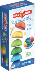 Geomag Magicube Blocks Recycled Stacking 6 pcs