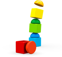 Geomag Magicube Blocks Recycled Stacking 8 pcs-2