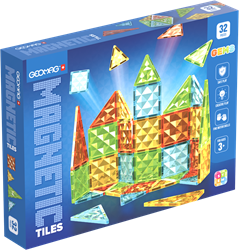 Geomag Magnetic Tiles Gems 32 pcs