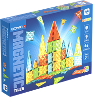 Geomag Magnetic Tiles 44-delig – Magnetisch constructiespeelgoed | Vanaf 3 jaar