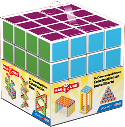 Geomag Magicube Art Building Crystal 64 pcs