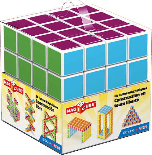 Geomag Magicube Art Building Crystal 64 pcs