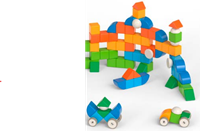 Geomag Magicube Education 128-delig | Magnetisch speelgoed voor scholen & opvang | 1-5 jaar-2