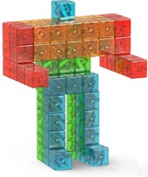 Geomag Magicube Gem Colors Crystal 64-delig | Magnetisch speelgoed 1-5 jaar-2