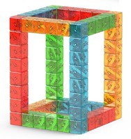 Geomag Magicube Gem Colors Crystal 64-delig | Magnetisch speelgoed 1-5 jaar-3