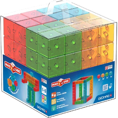 Geomag Magicube Gem Colors Crystal 64 pcs
