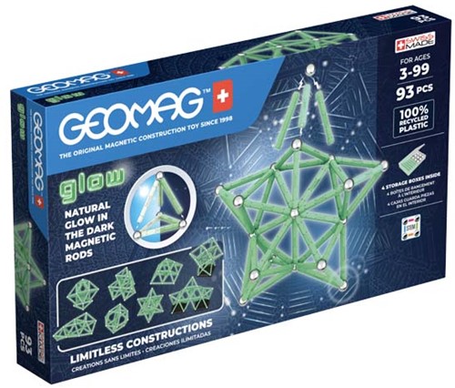 Geomag Glow Recycled 93 pcs