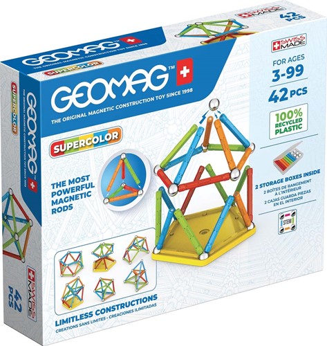 Geomag Supercolor Recycled 42 pcs