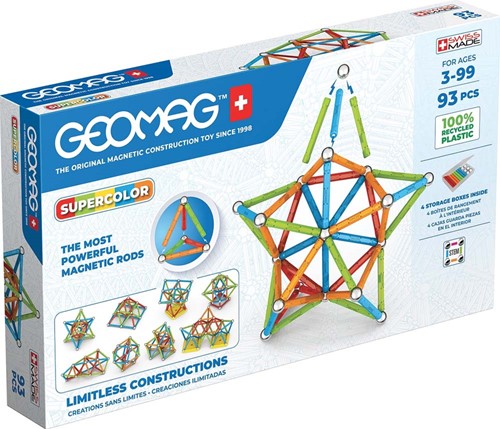 Geomag Supercolor Recycled 93 pcs