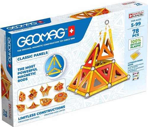 Geomag Classic Panels Recycled 78 pcs
