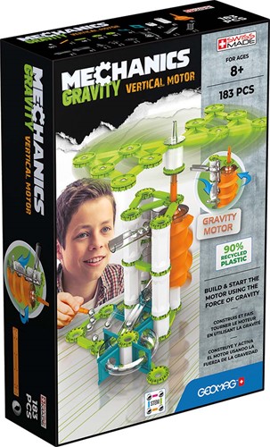 Geomag Mechanics Gravity Recycled Vertical Motor 183 pcs