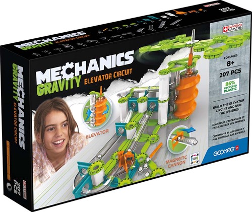 Geomag Mechanics Gravity Recycled Elevated Circuit 207 pcs