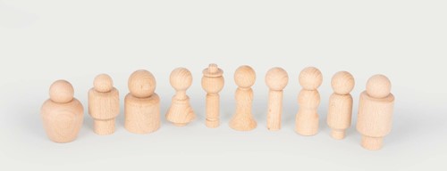 Tickit Houten Gemeenschapsfiguren
