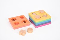 Tickit Regenboog Houten Vormstapelaar-3