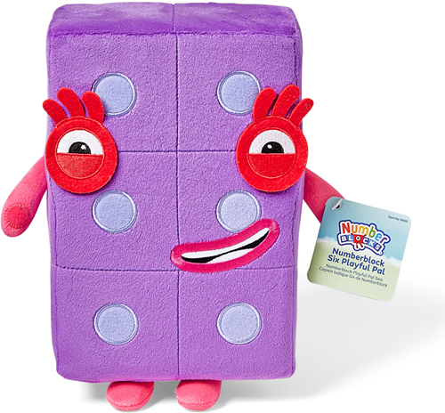 Learning Resources - Numberblocks™ Numberblock Six Playful Pal-2