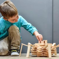 Kapla - 200 BOX : 200 natural planks-3