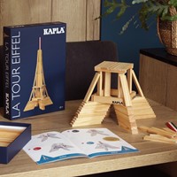 Kapla - EIFFEL TOWER BOX: 105 planks & 1 instructions + information booklet-3