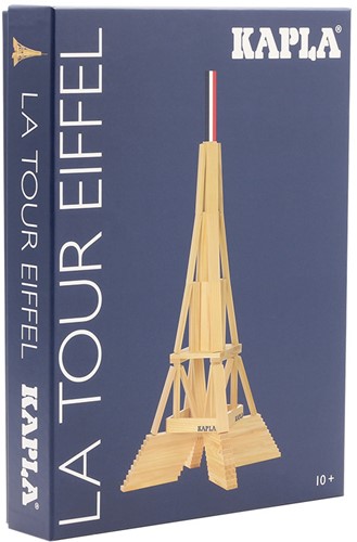 Kapla - EIFFEL TOWER BOX: 105 planks & 1 instructions + information booklet