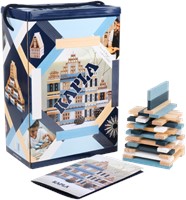 Kapla - 200 BOX WINTER: 140 natural + 60 coloured planks-2