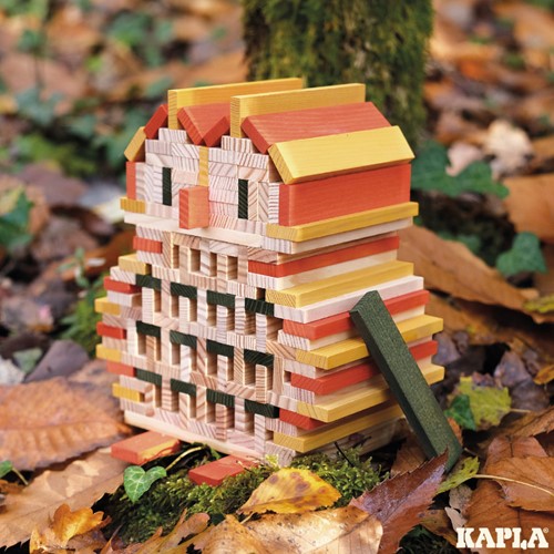 Kapla - 200 BOX AUTUMN : 140 natural + 60 coloured planks-3