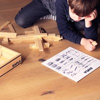 Kapla - 100 CASE : 100 natural planks-3