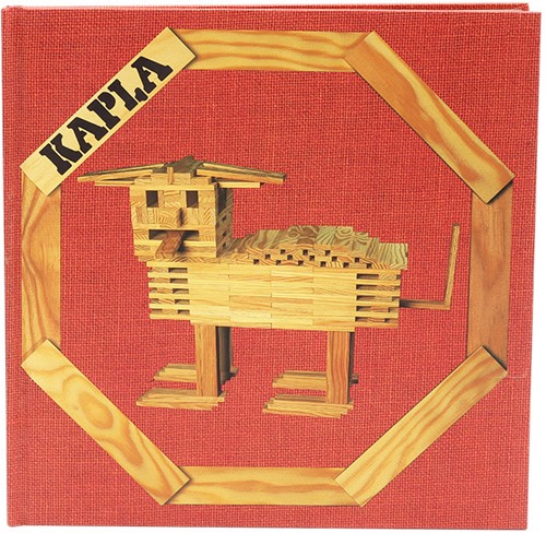 Kapla - BOOK 1 - assorted constructions (red,6+)