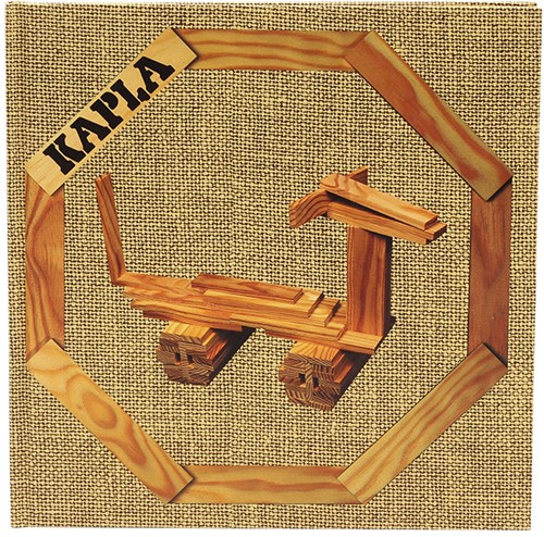 Kapla - BOOK 4 - first animals (brown, 3+)