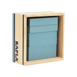 Kapla - 40 SQUARES - Colored planks light blue