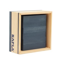 Kapla - 40 SQUARES - Colored planksdark blue