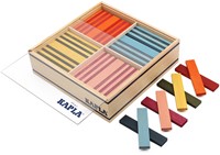 Kapla - 100 OCTOCOLOR CASE : 100 planks in eight colours-2