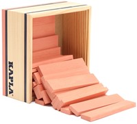 Kapla - 40 SQUARES - Colored planks pink-2