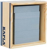 Kapla - 40 SQUARES - Colored planksgrey