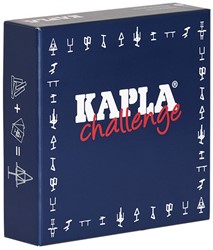 Kapla - KAPLA Challenge Dutch : 12 challenge cards & 16 natural planks