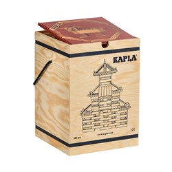 Kapla - 280 CHEST : 280 natural planks + 1 red book