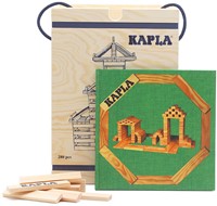 Kapla - 280 CHEST : 280 natural planks + 1 green book-2