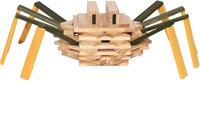 Kapla - SPIDER CASE Dutch : 75 planks-3