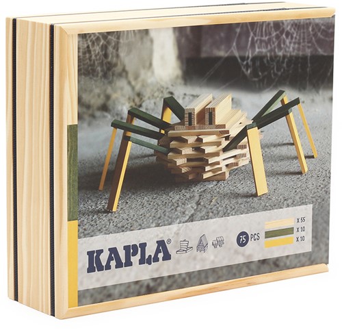 Kapla - SPIDER CASE Dutch : 75 planks