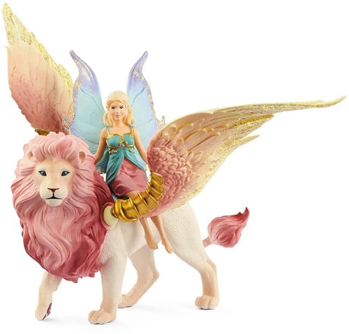 Schleich Bayala® Elfje op gevleugelde leeuw