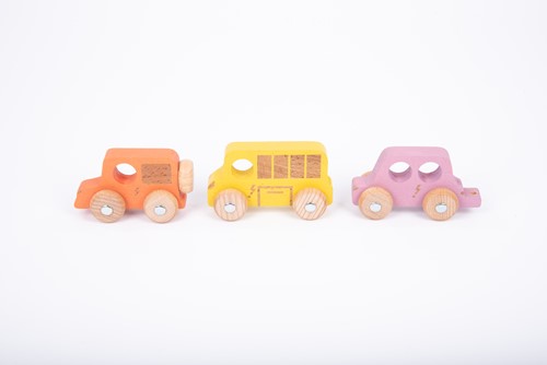 Tickit E-voertuigen Van Rainbow Wooden City