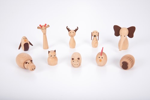 Tickit Houten Dierenvrienden