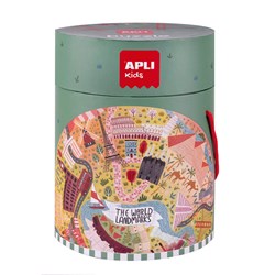 APLI - Cirkel Puzzel Monumenten 48 stuks