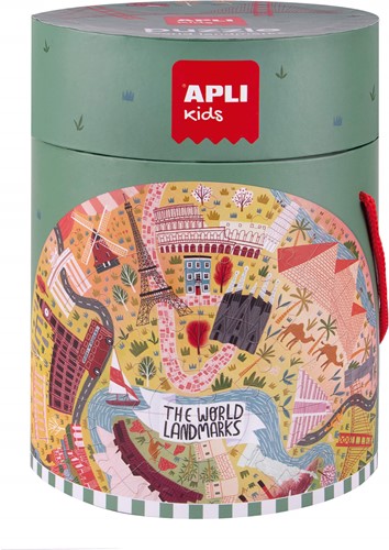 APLI - Cirkel Puzzel Monumenten 48 stuks