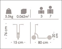Trikes by ANDREU - Infant Stepscooter 3-7 Jaar-2