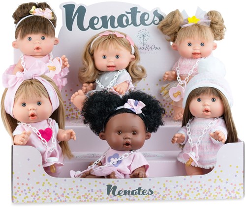 Marina Pau - Pop Nenote Party Expositor - Display 8 stuks - 26cm